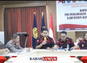 Bupati Banggai Laut Buka Rakor Timpora 