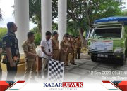 Bupati Banggai Amirudin Melepas Penyaluran Cadangan Beras 2023