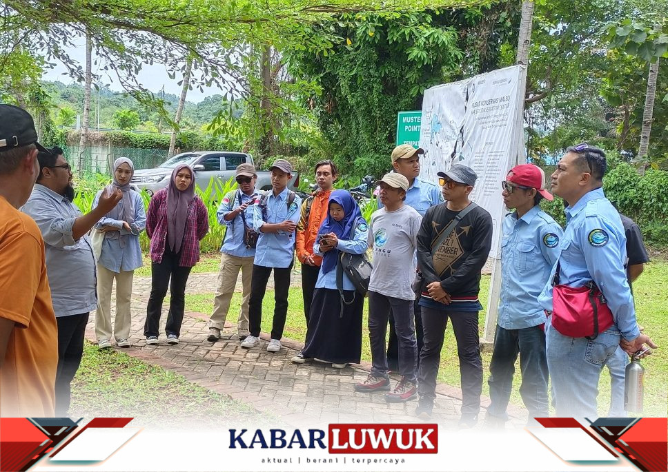 Komunitas Sa'angu Adventure Kunjungi Pusat Konservasi Maleo DSLNG