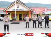Kabag Ops Polres Banggai Pimpin Apel Kesiapsiagaan Pemindahan Pelabuhan Luwuk
