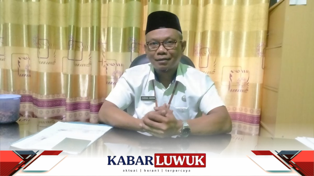 Kepala Seksi Bimbingan Masyarakat Islam Kantor Kementrian Agama Kabupaten Banggai, Ustad Zaenal Abidin, S.Pd, M.pd