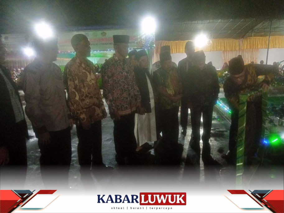 Ketua LPTQ Bangkep Buka MTQ Tingkat Kecamatan Tinangkung Tahun 2023.