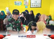 Kepedulian Danramil 1308-01/LB Berjuang Bersama Mengatasi Stunting Desa Bubung