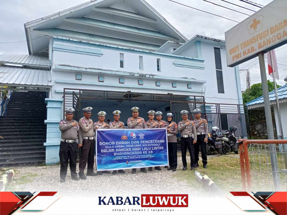 , Satuan Lalu Lintas Polres Banggai, telah menggelar kegiatan bakti sosial donor darah yang mengesankan dalam rangka merayakan Hari Ulang Tahun Lalu Lintas Bhayangkara yang ke-68 tahun 2023