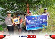 Peduli Satlantas Polres Banggai Pada Masyarakat Kurang Mampu