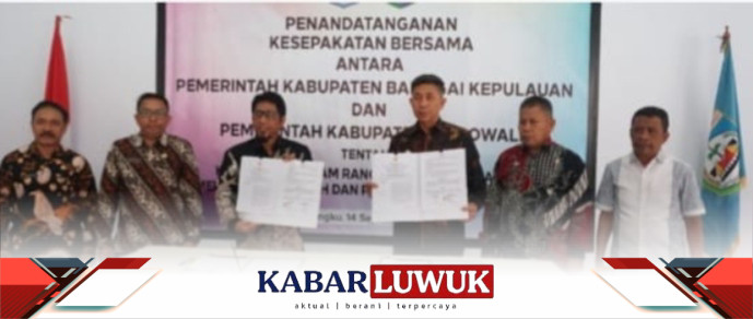 MOU Pemda Bangkep Dan Pemda Morowali.