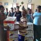 Desa Kolak, Kecamatan Peling, Kabupaten Bangkep, Serahkan Bantuan, Mesin Sensor, Kepada Warga,