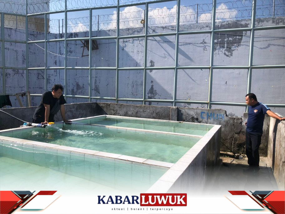Bupati Banggai Berikan Bantuan Sarana Air Bersih Untuk Lapas Luwuk