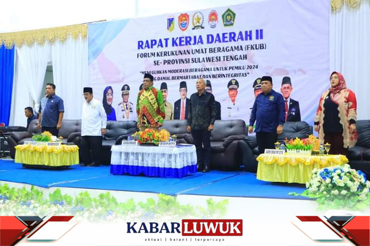 Rakerda II Forum Kerukunan Umat Beragama (FKUB) se-Provinsi Sulawesi Tengah