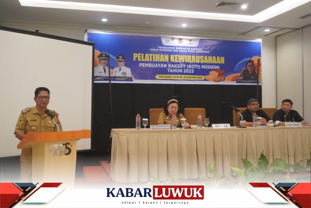 Bupati Banggai Dukung Pelatihan Bakery Modern untuk Pengembangan UKM