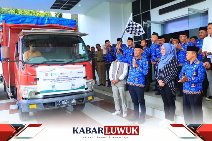 Pemda Balut Terima Bantuan Beras Dari Badan Pangan Nasional.