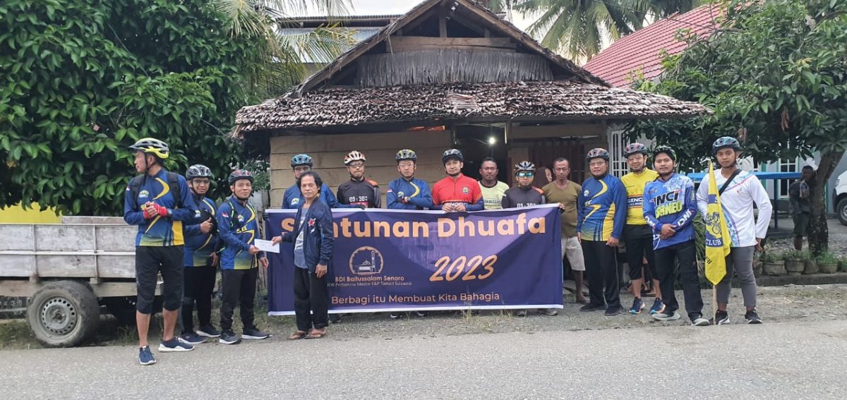 Pekerja Muslim JOB Tomori Beri Santunan, Awali Rangkaian program Santunan Dhuafa BDI 2023