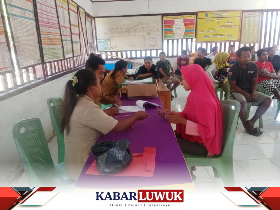 Pemdes Peling Seasa Salurkan BLT-DD Tahap 2, Sebanyak 31 Keluarga Terbantu