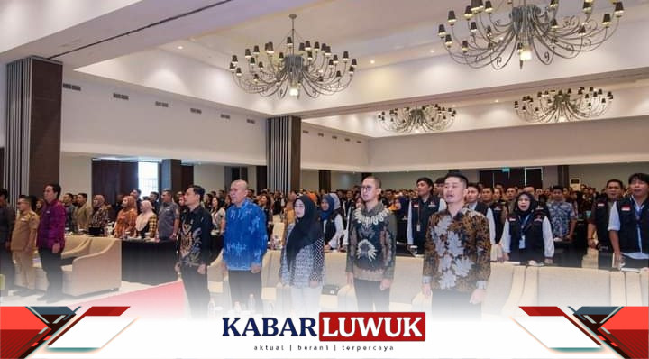 Bupati Amirudin Buka Secara Resmi Rapat Koordinasi dan Konsolidasi Pengawas Pemilu se-Kabupaten Banggai.