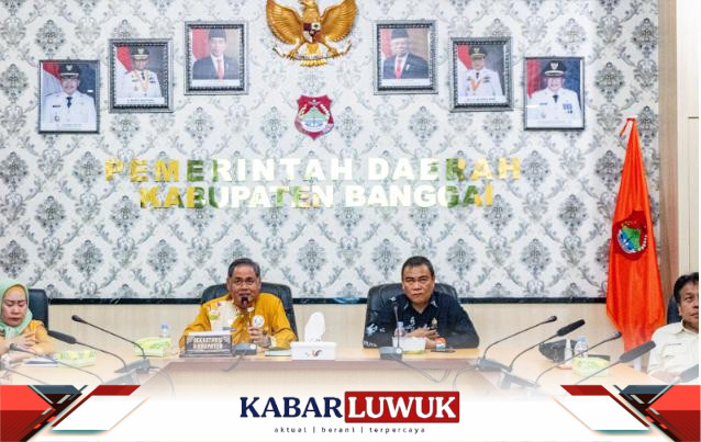 SEKAB BANGGAI HADIRI ENTRY MEETING DENGAN BPK-RI PERWAKILAN SULAWESI TENGAH