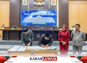 Bupati Banggai dan DPRD Teken Nota Kesepakatan Perubahan APBD 2023