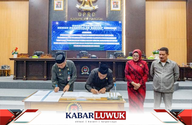 SEKAB BANGGAI TANDATANGANI NOTA KESEPAKATAN TENTANG KUPA DAN PPASP BERSAMA DPRD BANGGAI