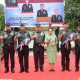 Pangdam XIII/Merdeka Mayjen TNI Legowo W.R. Jatmiko, S.I.P., M.M bersama Ketua Persit Daerah XIII/Mdk, Ny. Nonny Legowo melaksanakan kunjungan ke Kodim 1311/Morowali