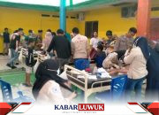 Sunatan Massal di Polsek Luwuk Dukung Akabri 91