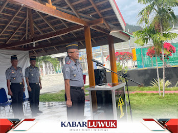 PLT. Lapas Luwuk, Syahruddin Pimpin Upacara Hari Kesaktian Pancasila 2023