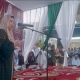 Hj. Amalya Murad, SE dalam sambutannya pada acara peresmian Ponpes Al-Muraad