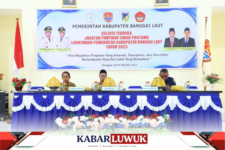Seleksi Terbuka Jabatan Pimpinan Tinggi Pratama Lingkungan Pemerintah Kabupaten Banggai Laut Tahun 2023