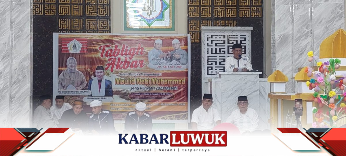Sekda Banggai : Maulid Nabi Muhammad SAW, Inspirasi Untuk Banggai Maju, Mandiri, dan Sejahtera"