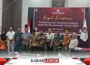 Rapat Koordinasi Kampanye Pemilu Serentak 2024 di Banggai