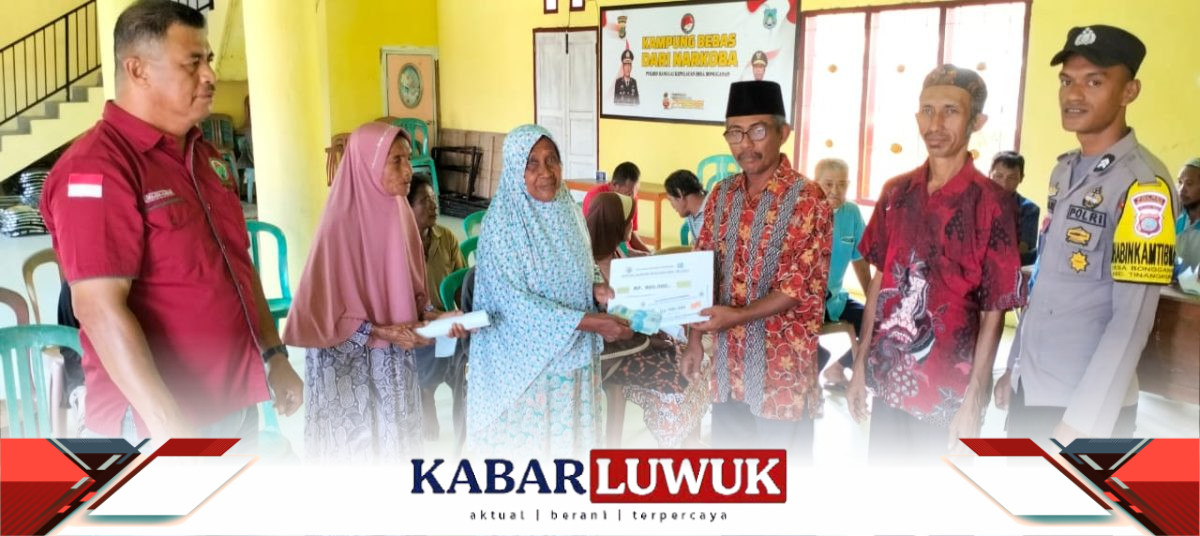 Penyaluran BLT-DD di Desa Bonganan Tahap Tiga Meringankan Beban Warga