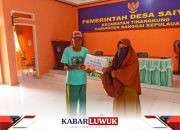 24 Keluarga di Desa Saiyong Terima BLT-DD Tahap Tiga Untuk Meningkatkan Kesejahteraan