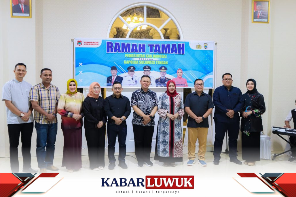 Ramah Tamah Kapolda Sulteng Bersama Forkopimda Kabupaten Banggai