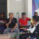 Kesatuan Bangsa dan Politik (Kesbangpol) Kabupaten Banggai menggelar kegiatan senam pagi