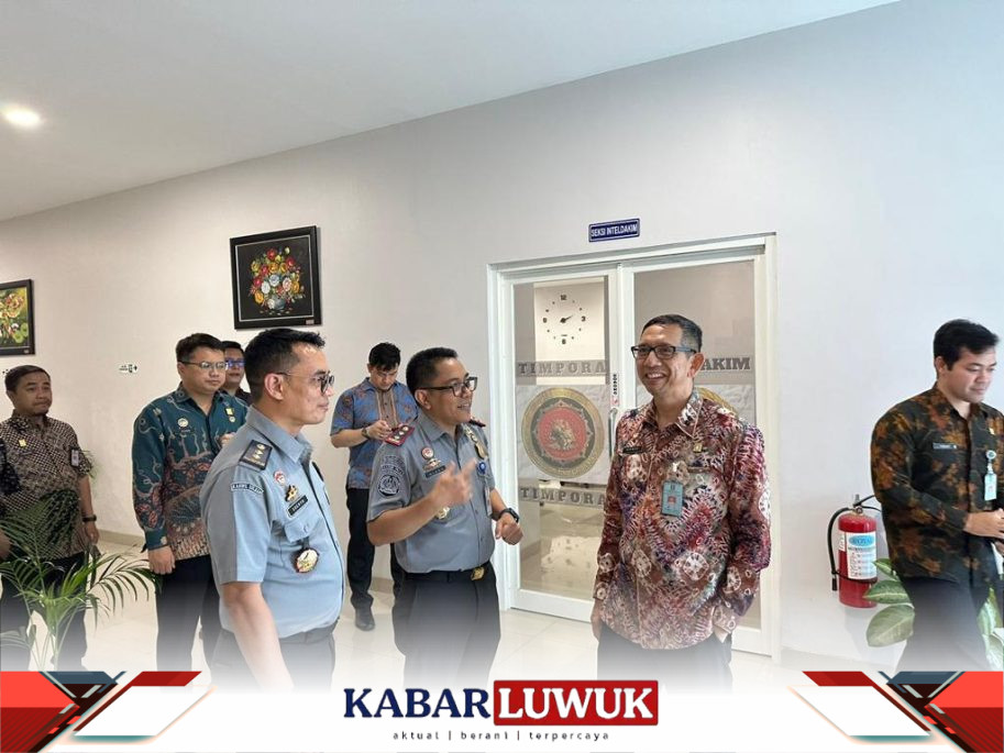 Kunjungan Perdana Ke Kanim Palu, Kakanwil Kemenkumham Sulteng Tinjau Fasilitas Layanan Keimigrasian