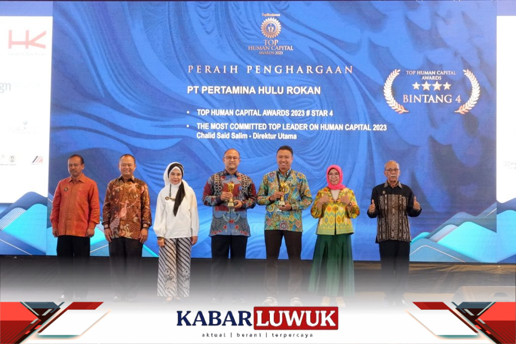 - PT Pertamina Hulu Rokan (Wilayah Kerja Rokan) berhasil meraih salah satu apresiasi penghargaan tertinggi di Indonesia terkait Human Capital Management System (HCMS) dengan kategori Top Human Capital Awards.