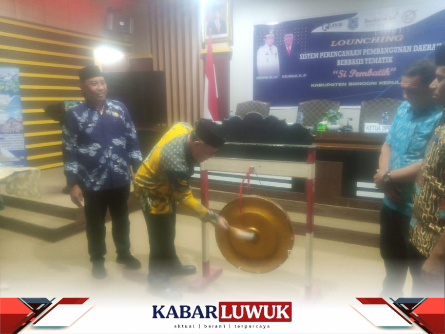 Sekda Bangkep Buka Kegiatan Laucing Sistim Perencanaan Pembangunan daerah Berbasis Tematik (Si Pembatik)