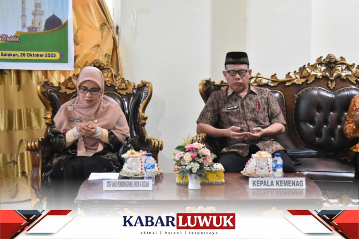 Pemda Bangkep Lepas Kontingen Pekan Keterampilan Dan Seni Pendidikan Islam