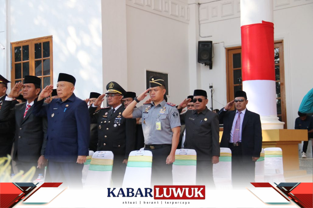 Kepala Kantor Imigrasi Kelas II Non TPI Banggai Hadiri Upacara Peringatan Sumpah Pemuda Ke 95 bersama Pemerintah Kabupaten Banggai di Kantor Bupati
