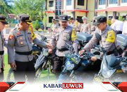 Wakapolres Banggai Periksa Kendaraan Dinas Dan Perlengkapan Untuk Persiapan Pemilu 2024