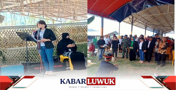Asisten Perekonomian dan Pembangunan Ir. Ferlin Yunice Theodora Monggesang, M.Si, mewakili Gubernur Sulawesi Tengah