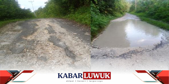 Infrastruktur Jalan Kecamatan Peling Tengah Bangkep Rusak Parah : Keluhan Warga Tak Pernah Didengar
