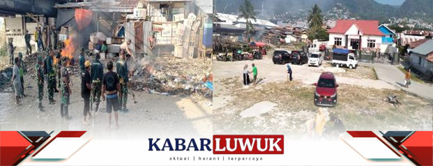 LSM GAM, TNI, Polri dan Lurah Jole Turun Langsung Bersihkan Sampah Dibawah Jembatan Jole – Pasar Simpong