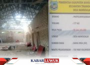 Pemerintah Desa Manggalai Bangun Balai Kemasyarakatan Desa 2023