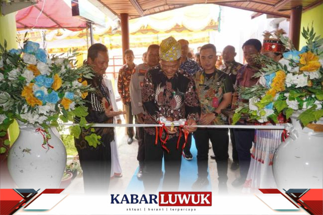 Rudi Bullah S.Sos, Wakili Bupati Banggai dalam Peresmian Kantor KSP BALO'TA Cabang Luwuk