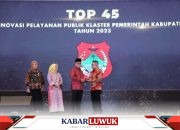 Pemkab Banggai Raih Penghargaan Top 45 Inovasi Pelayanan Publik Tahun 2023 dari KemenPANRB