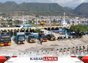 Apel Gabungan TNI-Polri dan Instansi Terkait Amankan Pemindahan Kegiatan Bongkar Muat Peti Kemas di Pelabuhan Luwuk