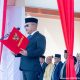 Bupati Banggai, Ir. H. Amiruddin, MM selaku pembina Upacara Hari Pahlawan 10 November 2023