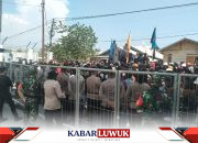 Ratusan Buruh Kepung Dinas Koperasi dan KUPP Luwuk Hingga Akhirnya Mencapai Kesepakatan