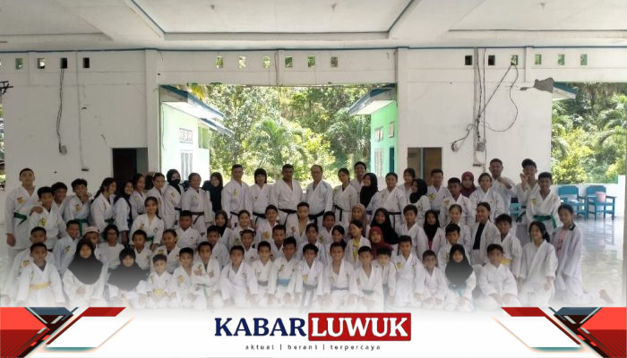 Prestasi Memukau di Latihan Akhir Semester II 2023,75 Kohai Serta 5 Pelatih Bergelut di Dojo Kompi
