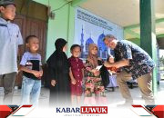 Syukuran di Masjid Al Istiqomah, JOB Tomori Bagikan Santunan 100  Anak Yatim