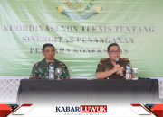 Asisten Pidana Militer Koordinasi Sinergitas Penanganan Koneksitas di Kabupaten Banggai